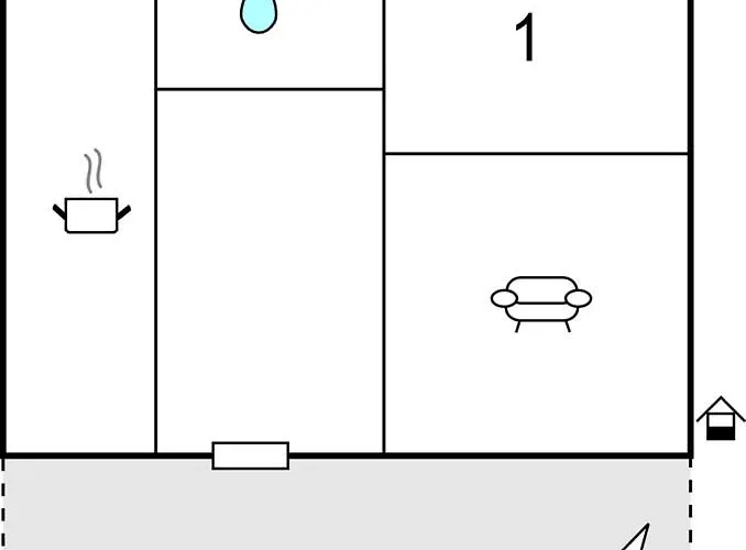 Awesome In Kostrena With House Sea View Case de vacanță